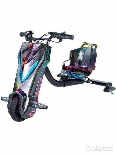 Электро дрифт трайк, drift trike, кар карт зарядка