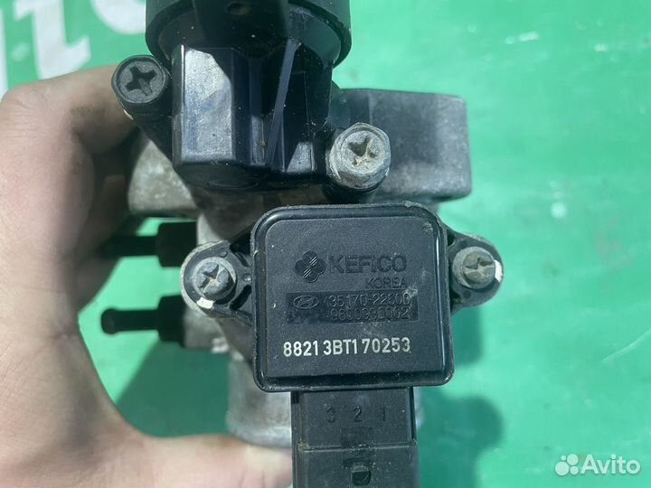 Заслонка дроссельная Hyundai Accent