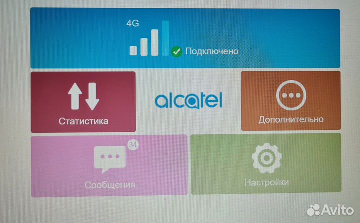 Alcatel Link KeyIK41VE1 4G модем