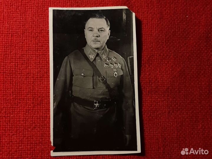 Фото «Климент Ворошилов/ нарком» 1930-е. СССР