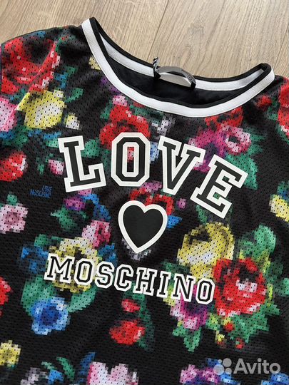 Спортивное платье футболка Love Moschino оригинал