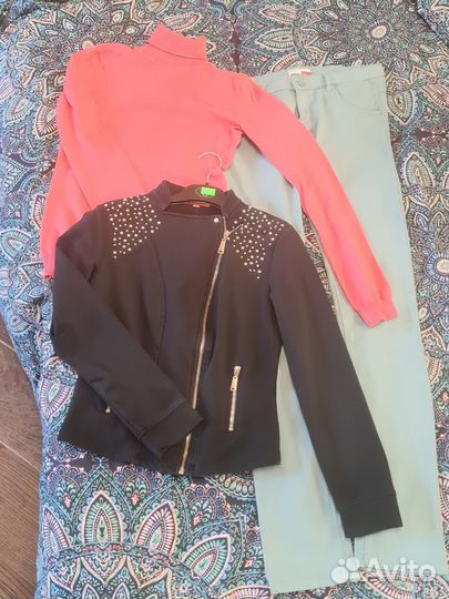 Вещи на девочку пакетом 158