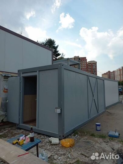 Блок-контейнер из сэндвич-панелей турецкий б/у