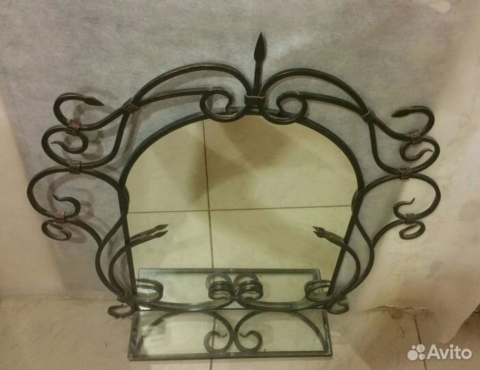 Зеркало кованное