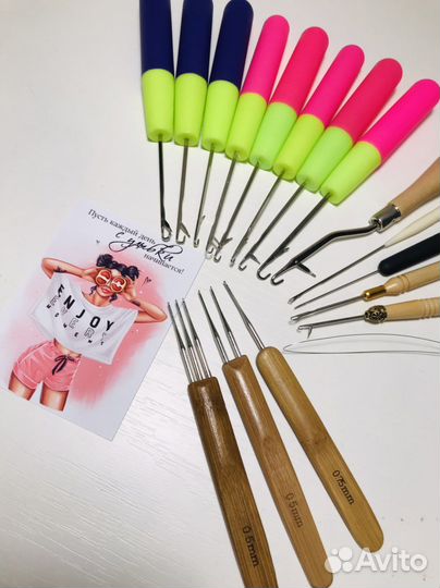 Крючки для плетения, дредов