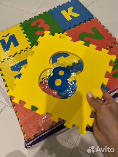 Детский мягкий пол пазл