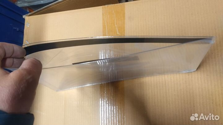 Карман пластиковый на липкой ленте