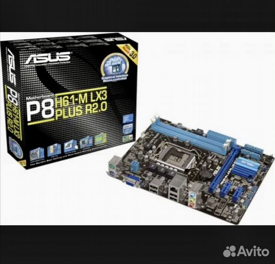 Asus P8H61-M LX3 + i5-3470 LGA 1155