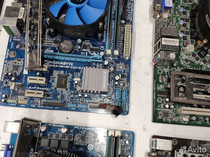 Материнская плата 1155 с процессором