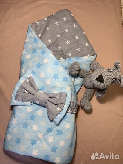 Конверт одеяло на выписку