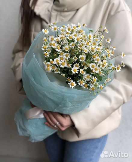 Букет с ромашками ромашки с доставкой
