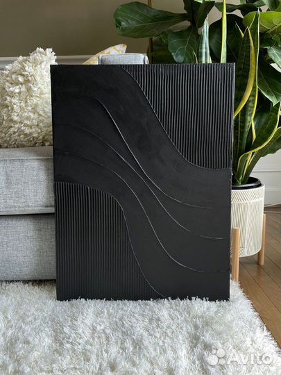 Интерьерная картина текстурная