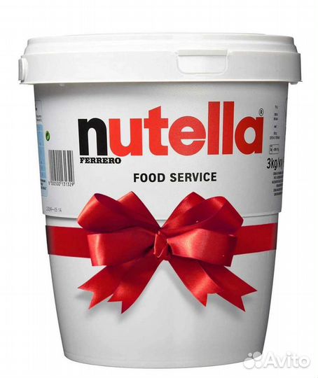 Nutella 3 кг Италия