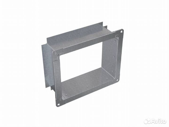 Прямоугольная врезка в прямоугольный воздуховод