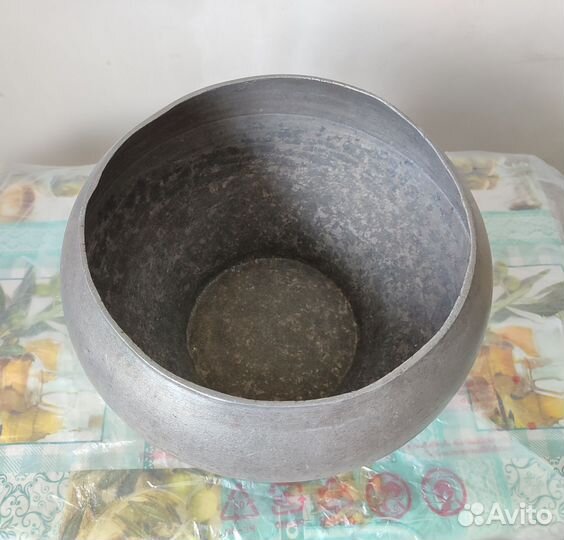 Чугунок алюминевый с крышкой