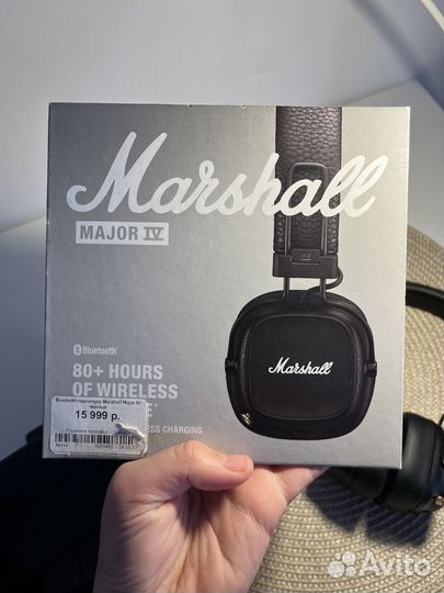 Наушники Marshall Major 4 черные