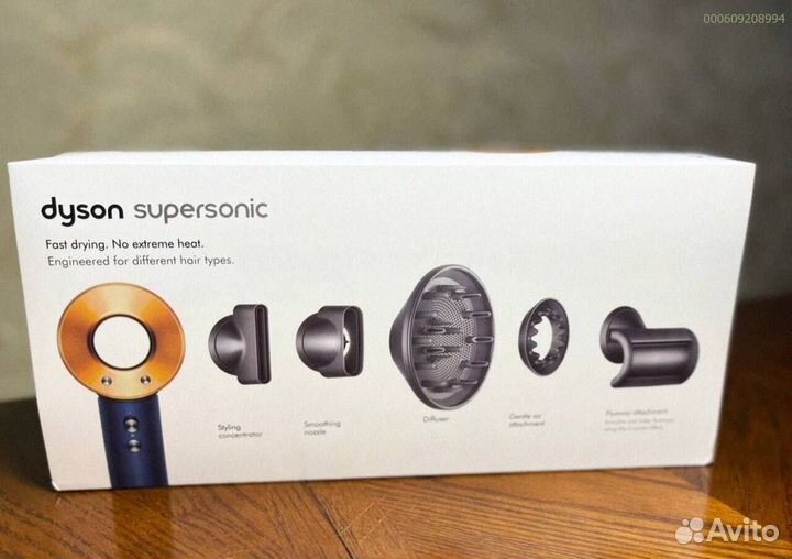 Dyson Supersonic «1к1» HD08 Малайзия Синий-Медь