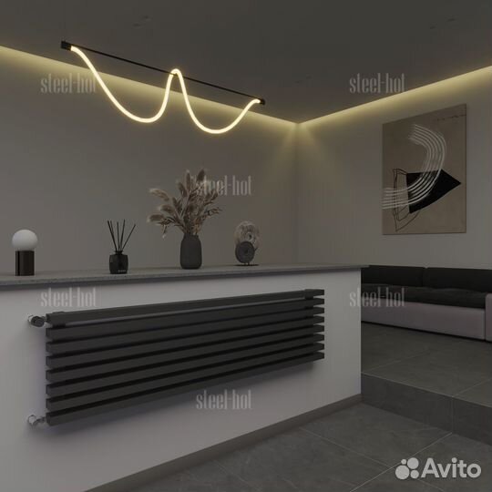 Вертикальный трубчатый радиатор Steel от завода