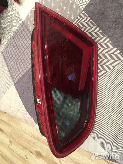 Фонари задние Seat Leon 2 диодные (галочки)