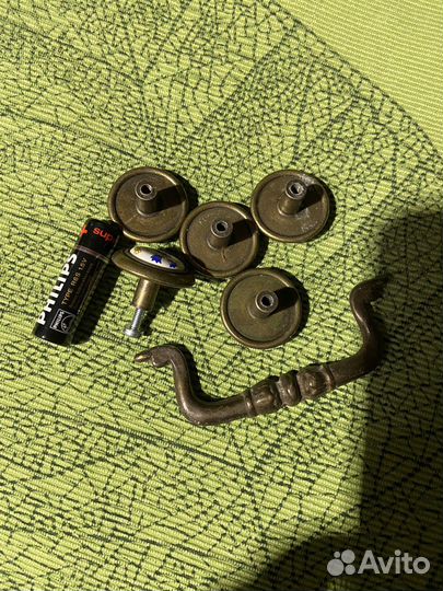 Мебельные ручки бронза керамика