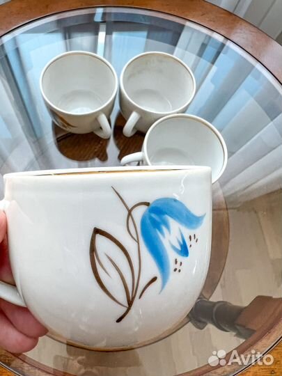 Фарфоровые чашечки заводов СССР