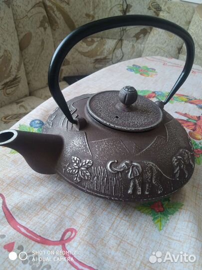 Заварочный чайник чугуный