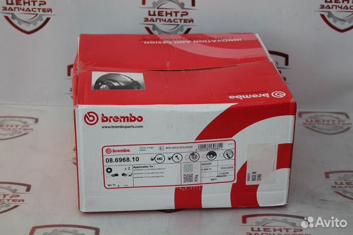 Тормозной диск brembo