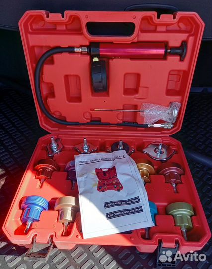 Тестер - проверка герметичности системы охлаждения