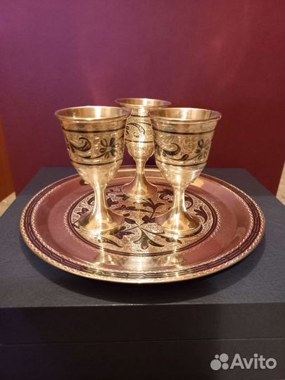 Серебряный набор 