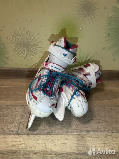 Коньки nordway детские раздвижные