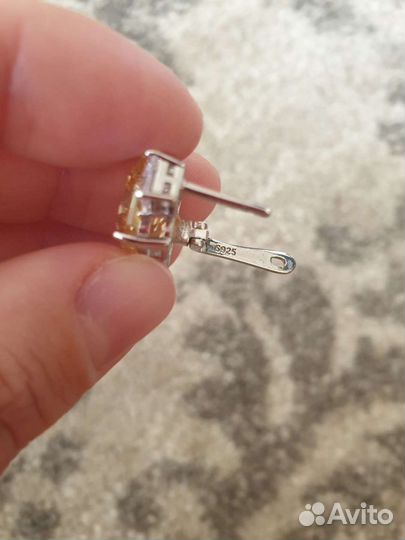 Серьги из серебра