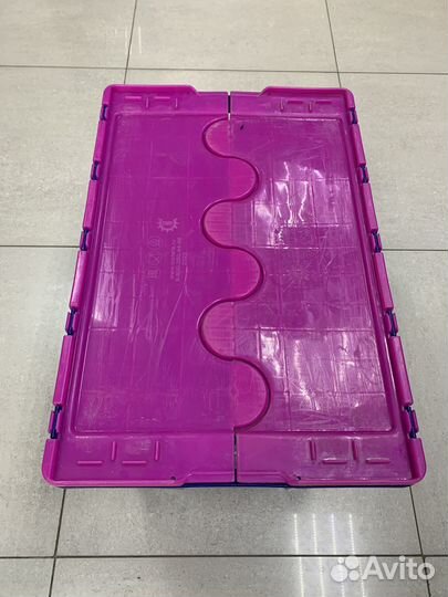 Ящик пластиковый с крышкой для хранения/перевозки