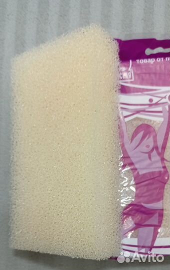 Мочалка. Губка жесткая антицеллюлитная