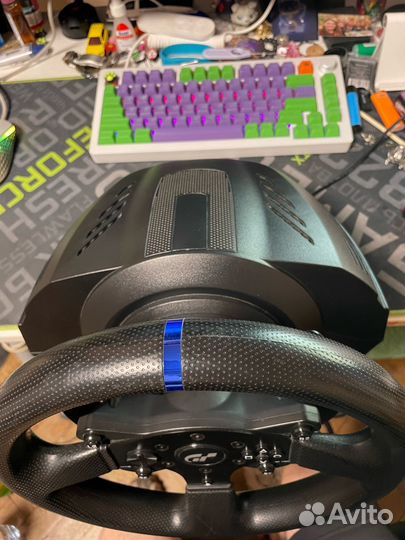 Игровой руль thrustmaster t300 gt, 3 педали