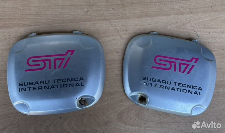 Заглушки в бампер Subaru Impreza WRX/WRX STI