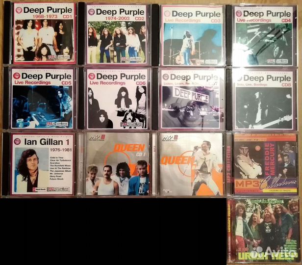 Музыкальные диски MP3 Rock, Pop, Jazz, New Age