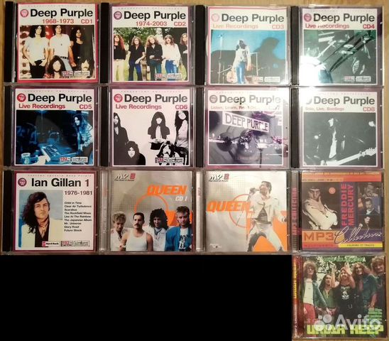 Музыкальные диски MP3 Rock, Pop, Jazz, New Age