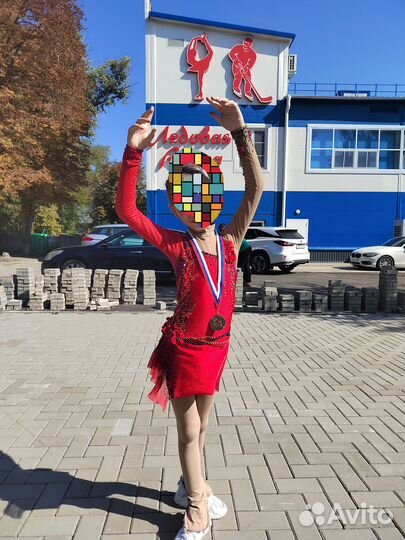 Платье для выступления по фигурному катанию 134