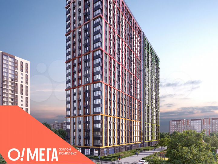 1-к. квартира, 47,5 м², 6/23 эт.