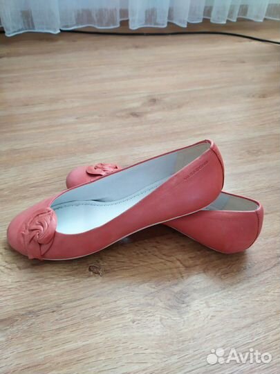 Туфли-лодочки, кожа