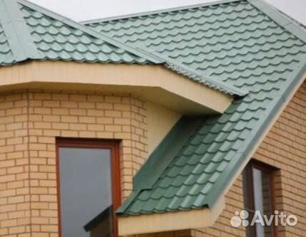 Металлочерепица кровельный материал