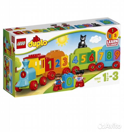 Lego duplo поезд