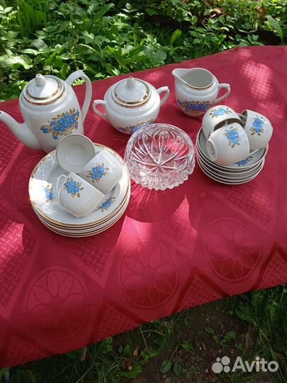 Чайно кофейный сервиз СССР