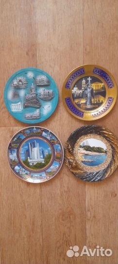 Декоративные тарелки города России