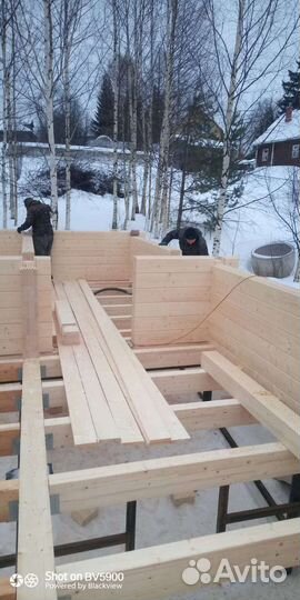 Срубы ручной рубки