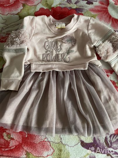Платье для девочки 80 размер