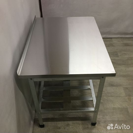 Стол нержавейка 100 х 70 x 85 пристенный