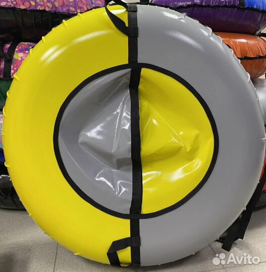 Санки-Ватрушка тюбинг 1,1м пвх-пвх