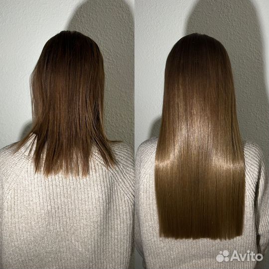 Безопасное Холодное наращивание био волос