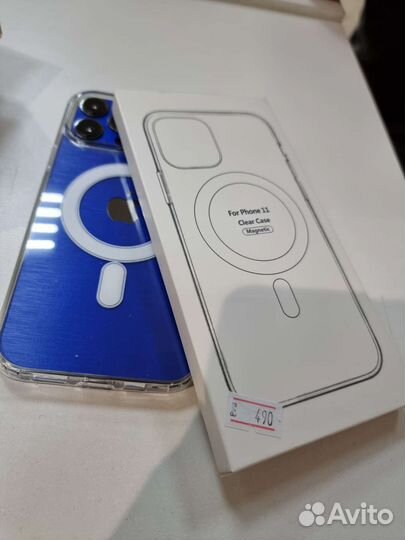 Чехол на iPhone 11 с magsafe прозрачный